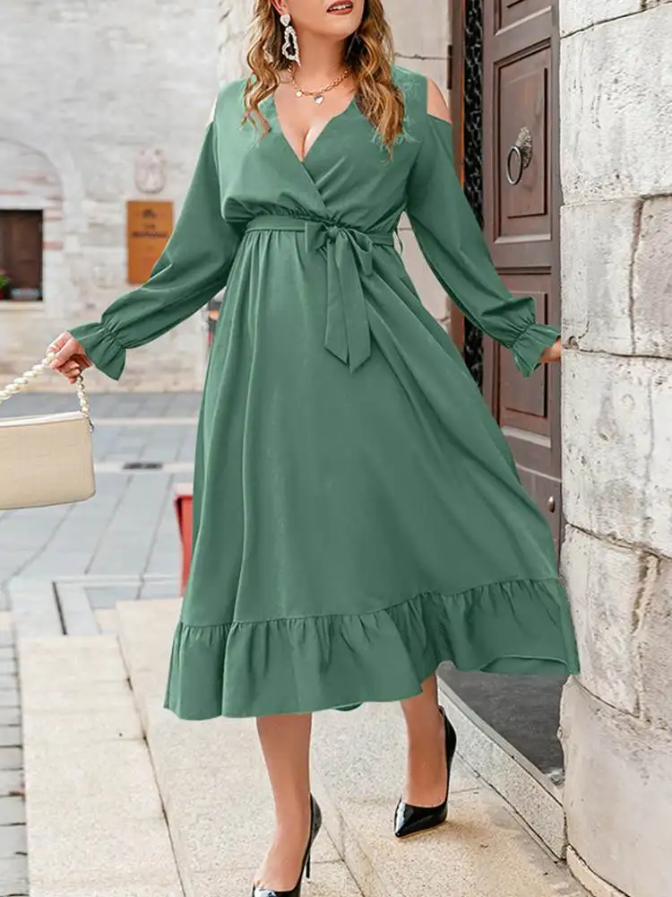 ZANZEA Fashion OL Puff Sleeve Dress French Women Solid Sundress 2022 Elegant Hollow Out A-line Vestidos Oversized Belted Robes
ZANZEA Fashion OL Puff Sleeve Dress French Women Solid Sundress 2022 Elegant Hollow Out A-line Vestidos Oversized Belted Robes