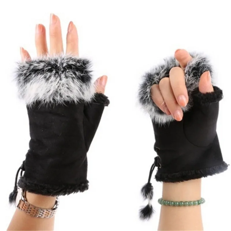 2022 Autumn Fashion Women Gloves Winter Cute Furry Warm Mitts Half Finger Mittens Women Female Gloves
2022 Autumn Fashion Women Gloves Winter Cute Furry Warm Mitts Half Finger Mittens Women Female Gloves