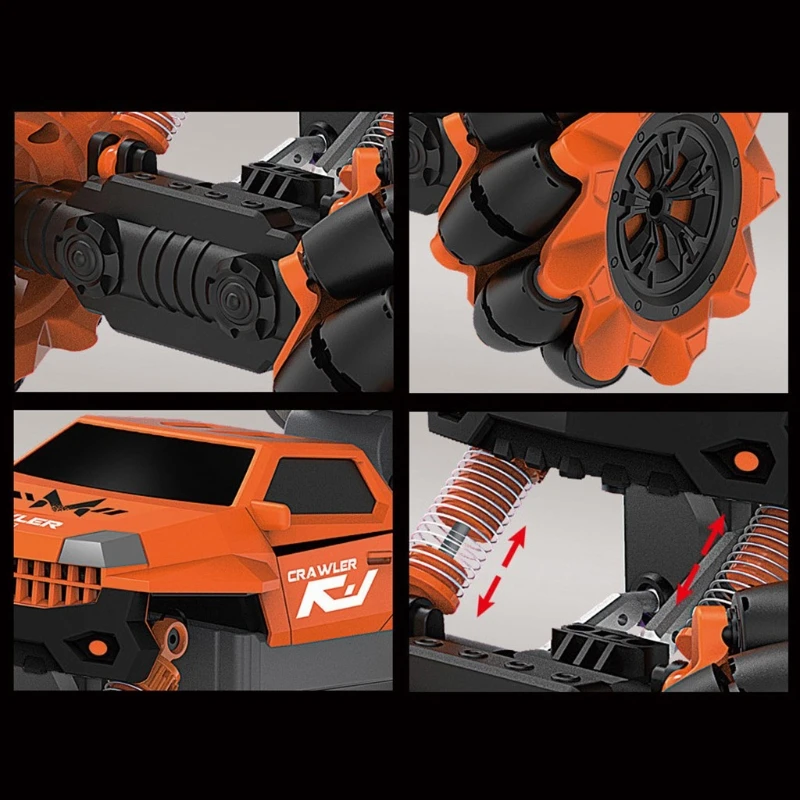 2.4GHz Remote Control Car 360 °Rotating RC Off Road Drifting Radio Crawler
2.4GHz Remote Control Car 360 °Rotating RC Off Road Drifting Radio Crawler