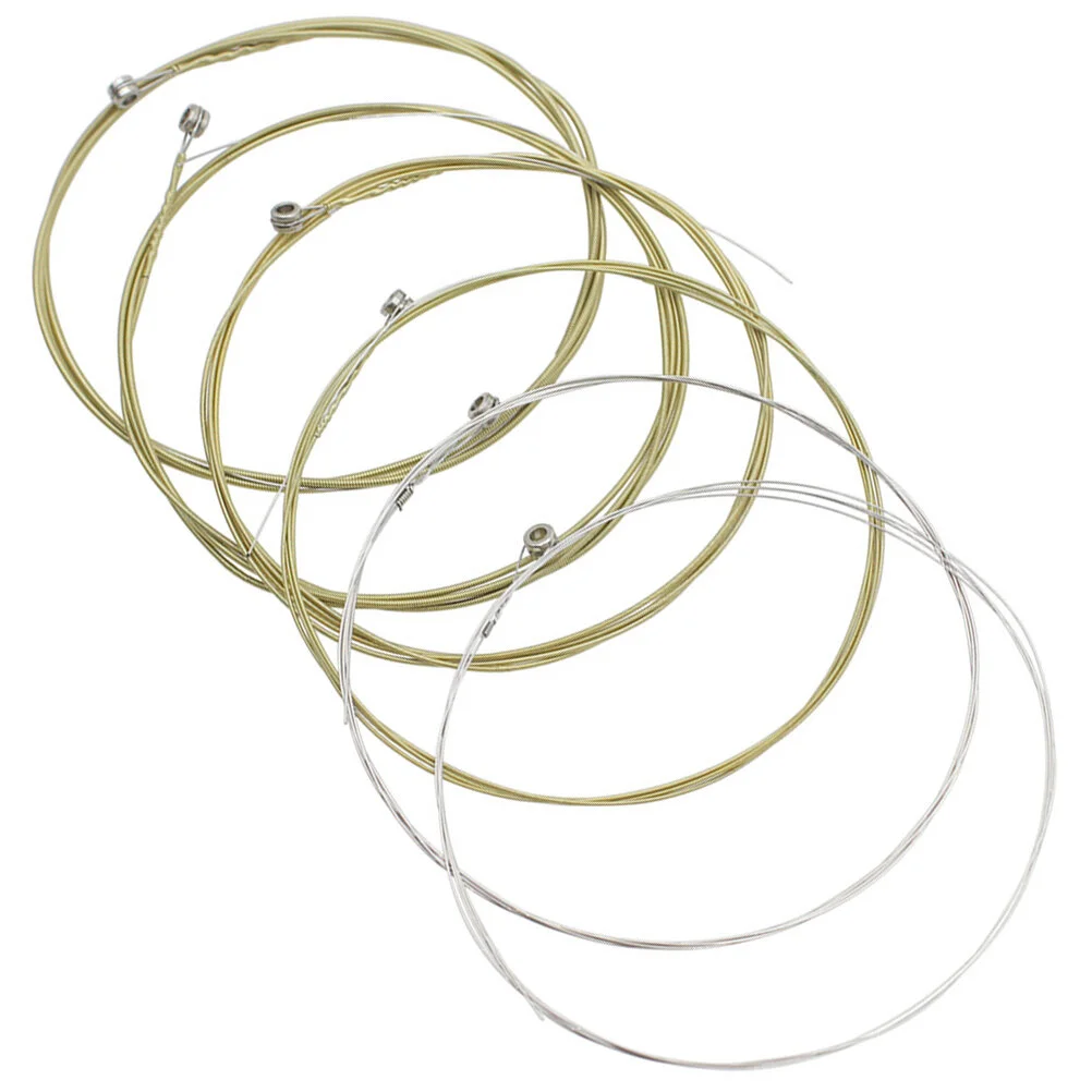 6pcs Acoustic Guitar Strings Musical Strings Stringed Instrument Strings Replacements
6pcs Acoustic Guitar Strings Musical Strings Stringed Instrument Strings Replacements