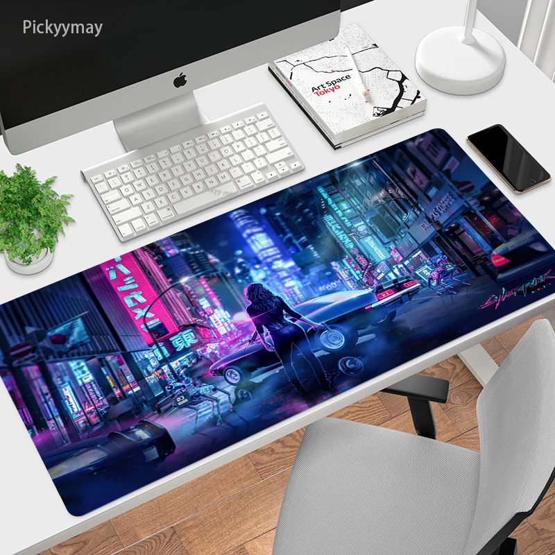 90x40cm Cyberpunk HD Print Thickened Mouse Pad Locking Edge Oversized Gaming Keyboard Table Mats Large Mouse Mat Desk Carpet
90x40cm Cyberpunk HD Print Thickened Mouse Pad Locking Edge Oversized Gaming Keyboard Table Mats Large Mouse Mat Desk Carpet