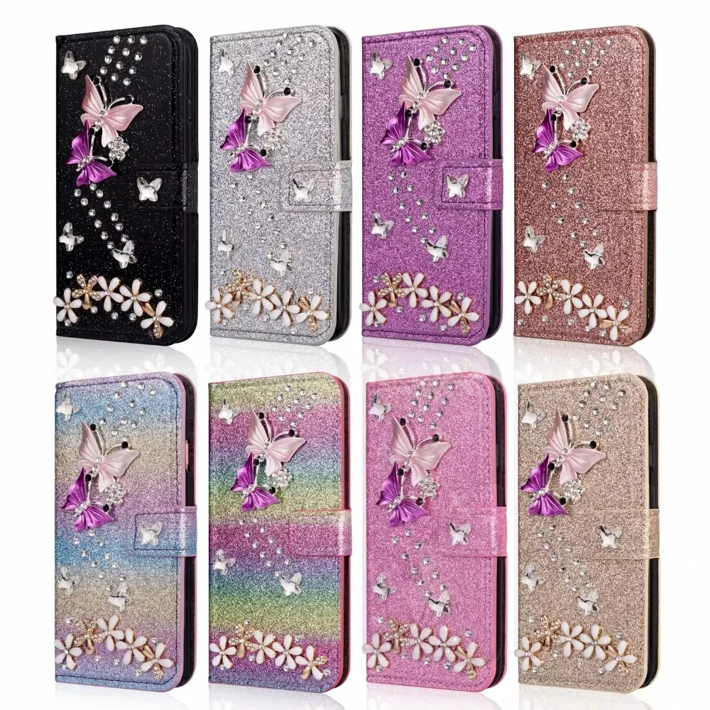 Diamond Flower Butterfly Flip Wallet Glitter Leather Case Cover For Samsung Galaxy Note 20 10 9 8 S21 S20 FE Ultra S10 S9 S8Plus
Diamond Flower Butterfly Flip Wallet Glitter Leather Case Cover For Samsung Galaxy Note 20 10 9 8 S21 S20 FE Ultra S10 S9 S8Plus