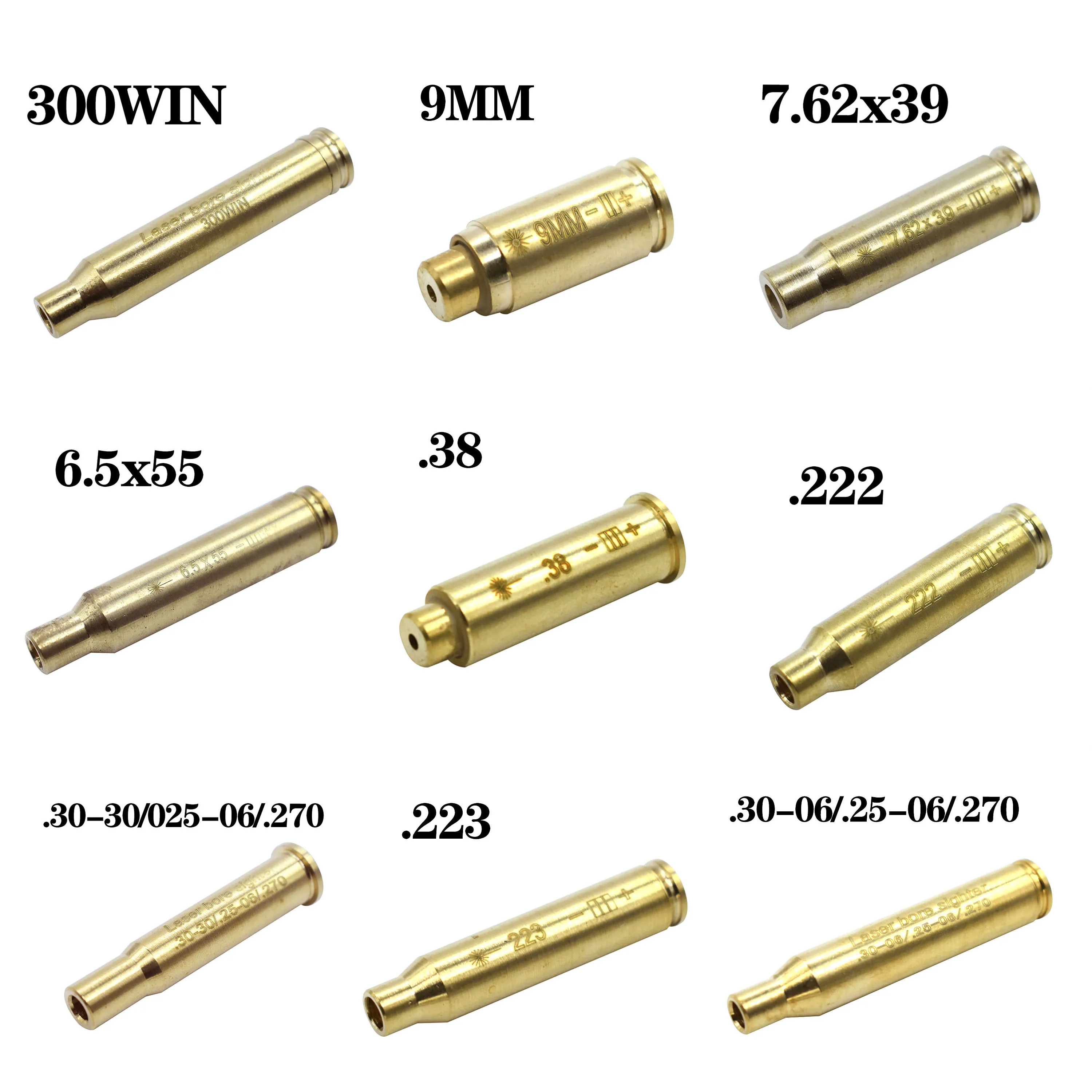 Red Dot Laser Brass Boresight CAL Cartridge Bore Sighter For Scope Hunting Adjustment .38 .300 .223 7.62 9MM .308 .40 .45
Red Dot Laser Brass Boresight CAL Cartridge Bore Sighter For Scope Hunting Adjustment .38 .300 .223 7.62 9MM .308 .40 .45