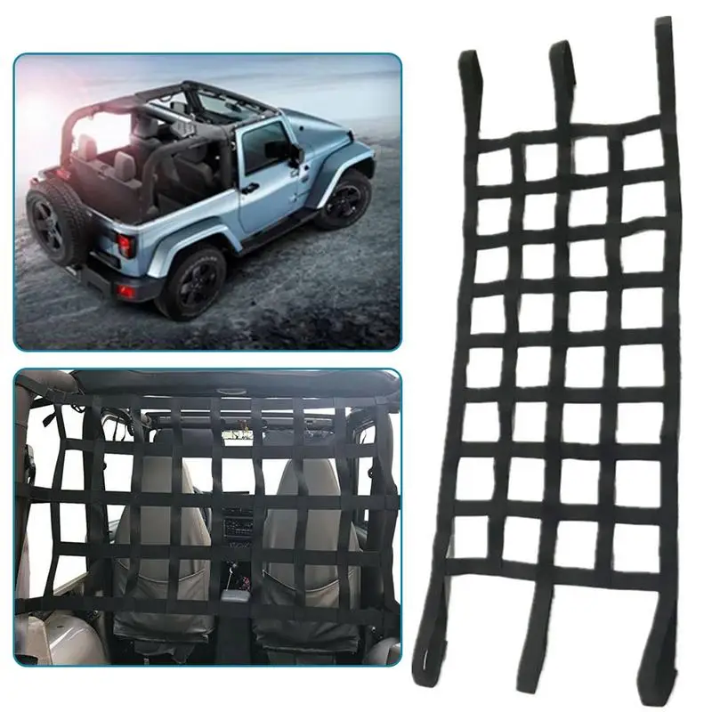 Protective Net For Jeeps Wranglers TJ JK JL 1997-2019 Car Multifunction Rooftop Net Cargo Universal Luggage Storage Organizer
Protective Net For Jeeps Wranglers TJ JK JL 1997-2019 Car Multifunction Rooftop Net Cargo Universal Luggage Storage Organizer