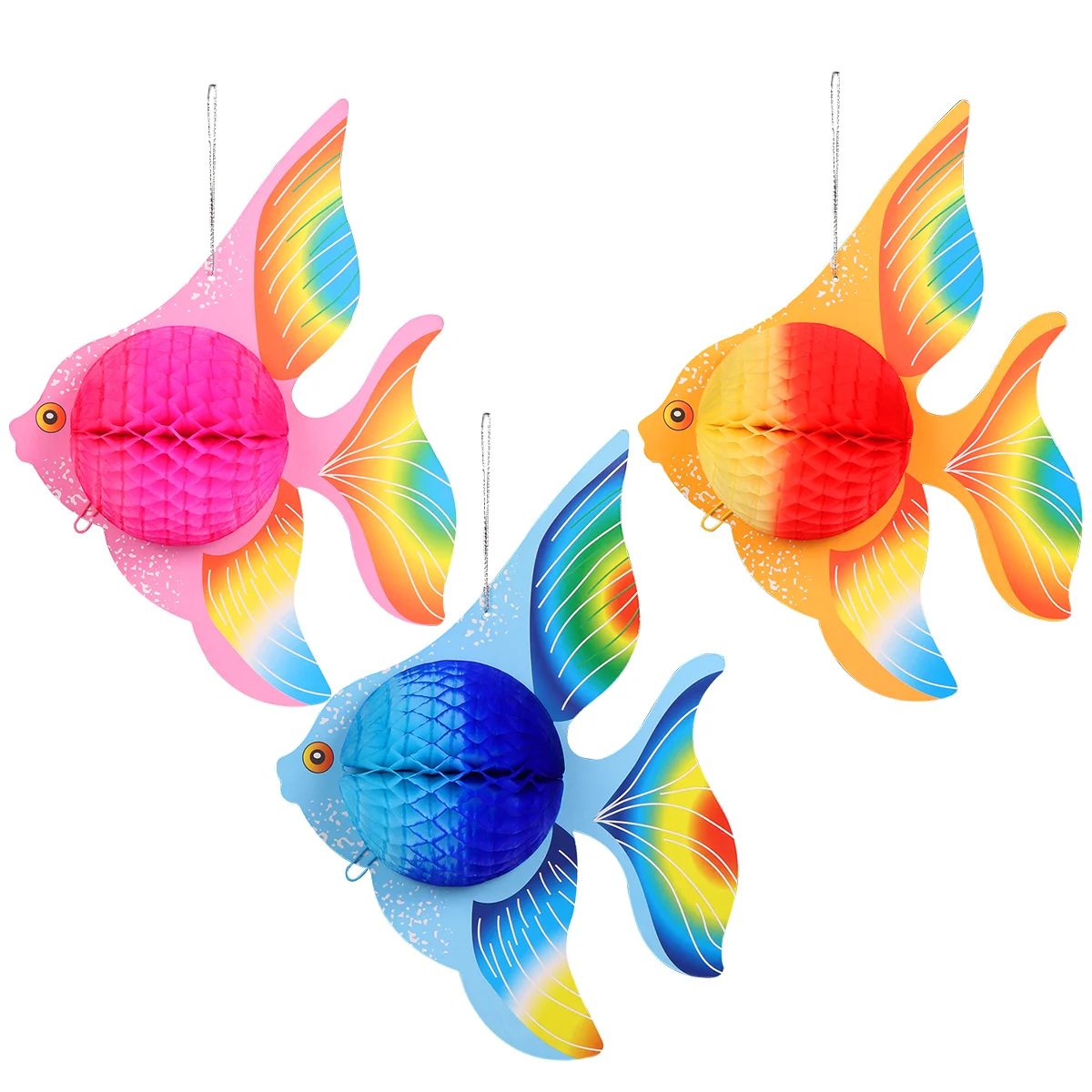 6 Hanging Decor Under The Decorations Tropical Decor Paper Fish Hanging Ornament Decor
6 Hanging Decor Under The Decorations Tropical Decor Paper Fish Hanging Ornament Decor