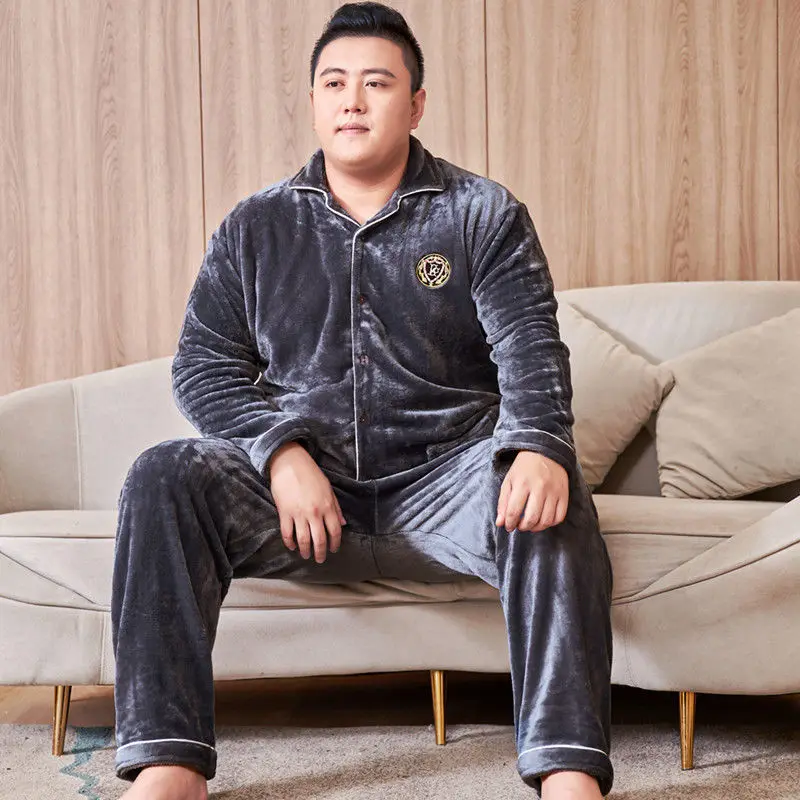 5XL 6XL Warm Men Winter Fleece Pajamas Man Thick Flannel Sleepwear Pajama Set Velvet Nightwear Home Cloths Pyjama Pijama
5XL 6XL Warm Men Winter Fleece Pajamas Man Thick Flannel Sleepwear Pajama Set Velvet Nightwear Home Cloths Pyjama Pijama