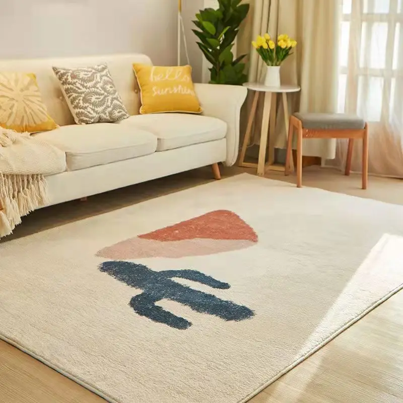 Cashmere-like Living Room Carpet Mat Floor Carpet Bedroom Bedside Carpet Large Area Carpet Bedroom Girl Stain-resistant
Cashmere-like Living Room Carpet Mat Floor Carpet Bedroom Bedside Carpet Large Area Carpet Bedroom Girl Stain-resistant
