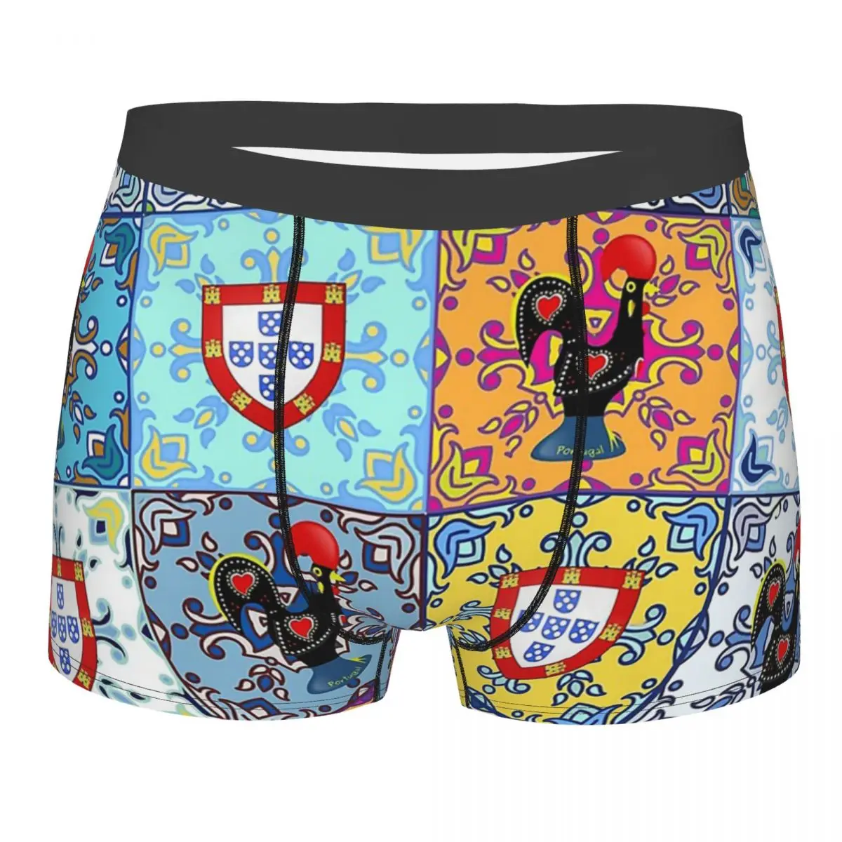 Portugal Galo De Barcelos Man Underwear Portuguese Boxer Shorts Panties Sexy Mid Waist Underpants for Homme Plus Size
Portugal Galo De Barcelos Man Underwear Portuguese Boxer Shorts Panties Sexy Mid Waist Underpants for Homme Plus Size