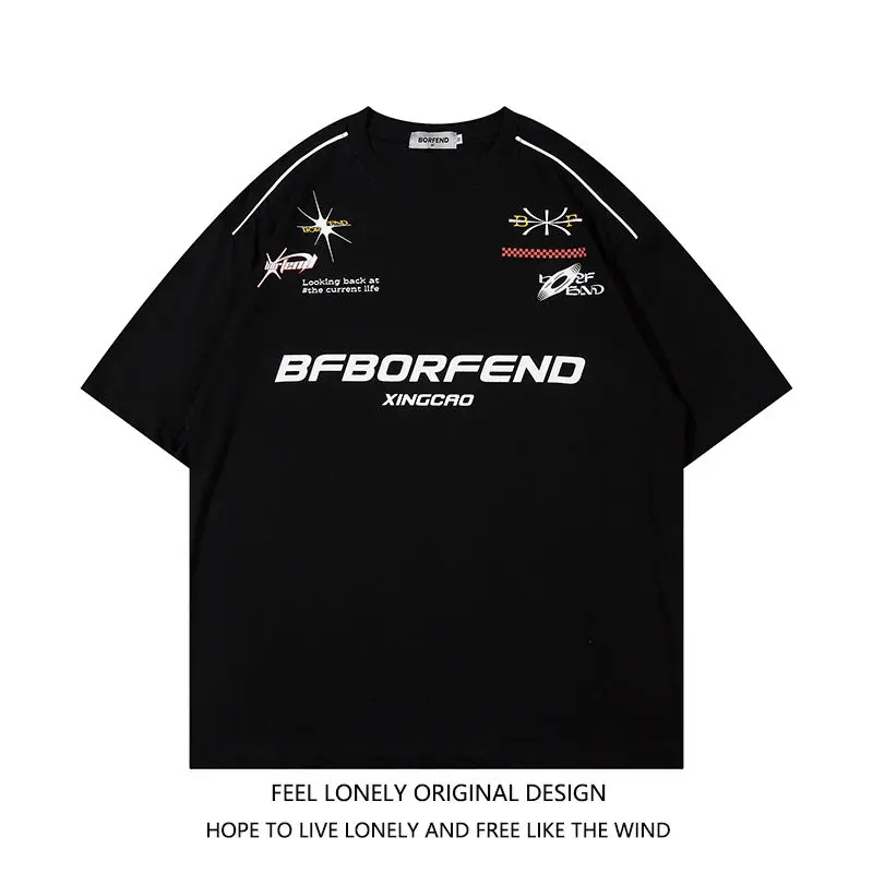 2023 new original American retro national fashion brand high street oversize men and women T-shirts summer ins couple niche top
2023 new original American retro national fashion brand high street oversize men and women T-shirts summer ins couple niche top
