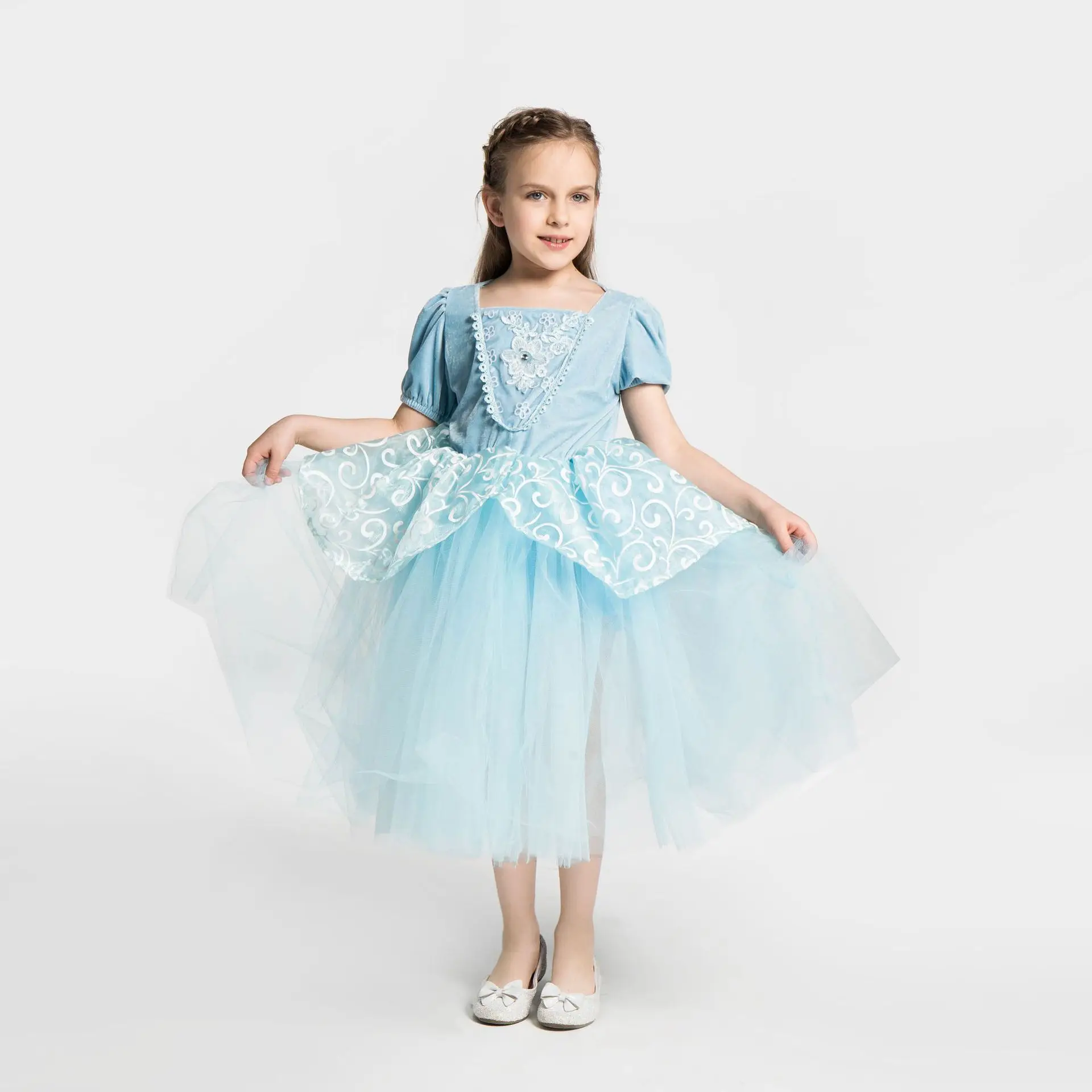 Princess Stage Performance Mesh Dress Kids Girls Halloween Christmas Birthday Party Cosplay Costume
Princess Stage Performance Mesh Dress Kids Girls Halloween Christmas Birthday Party Cosplay Costume