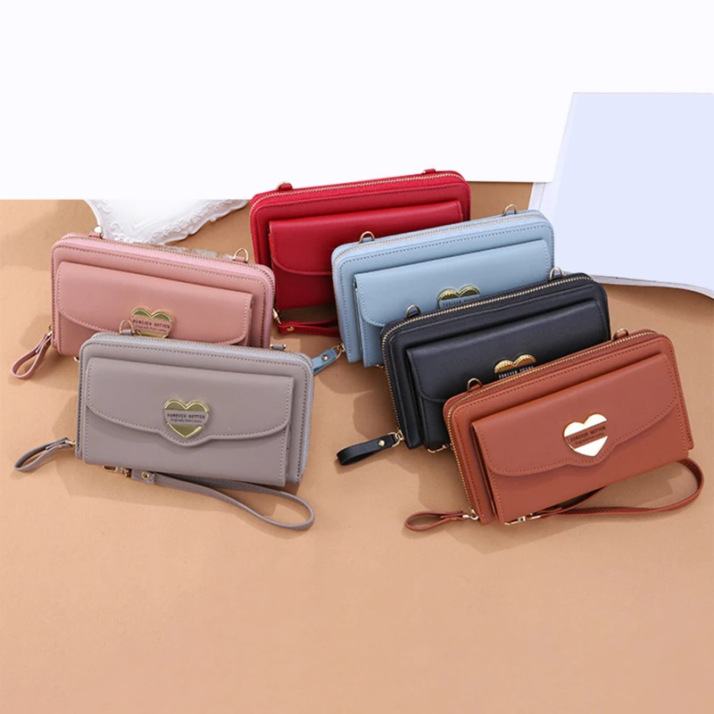 Wristband Women Long Wallet Many Departments Female Wallets Clutch High Capacity Lady Purse Zipper Phone Pocket Card Holder
Wristband Women Long Wallet Many Departments Female Wallets Clutch High Capacity Lady Purse Zipper Phone Pocket Card Holder