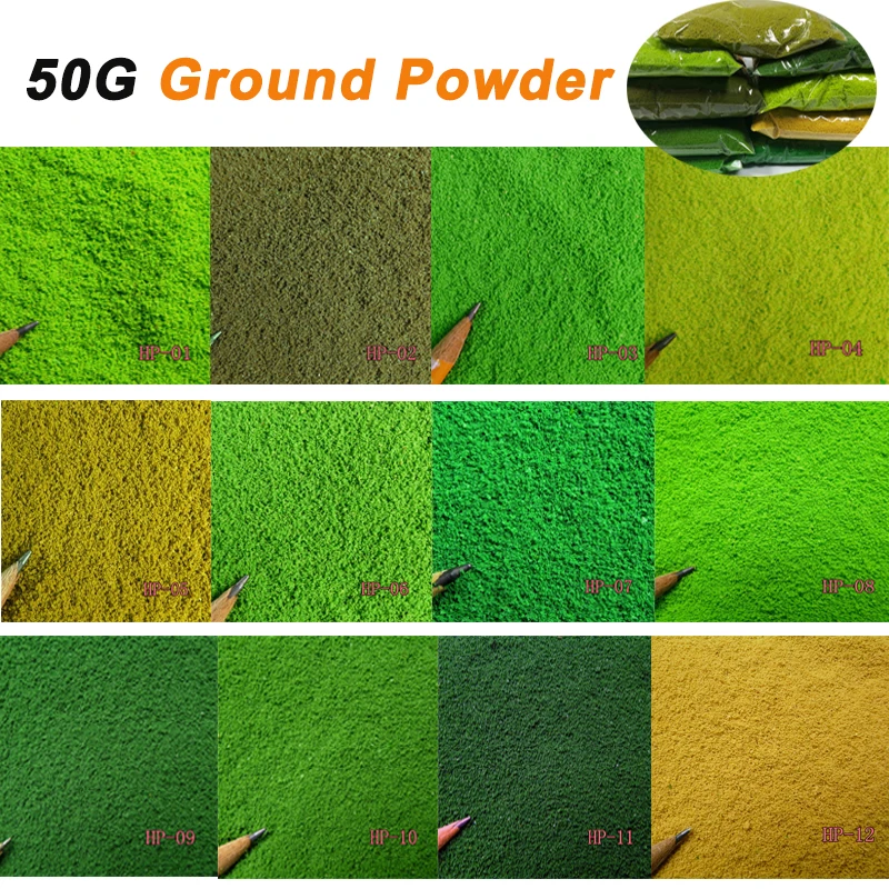 50G Diy Model Making Ground Powder Tree Powder Small Terrain Powderrailway Train Kits Architecture Building Layout for diorama
50G Diy Model Making Ground Powder Tree Powder Small Terrain Powderrailway Train Kits Architecture Building Layout for diorama