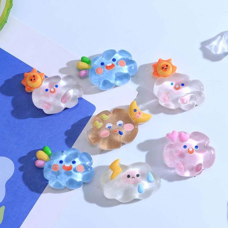 10PCS Transparent clouds rainbow stars cream gel drips DIY homemade handmade phone case headband resin accessories materials
10PCS Transparent clouds rainbow stars cream gel drips DIY homemade handmade phone case headband resin accessories materials