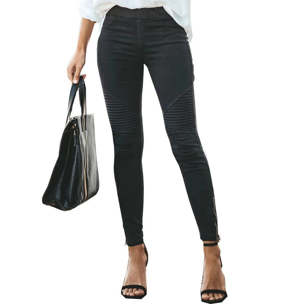 Spring and Autumn New Leggings Pencil European and American Women Fashion Casual Slim Tight Elastic Comfortable
Spring and Autumn New Leggings Pencil European and American Women Fashion Casual Slim Tight Elastic Comfortable
