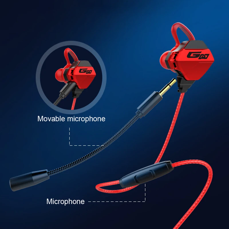 Wired Earphone Gamer Headset For Cell Phone With Wire 3.5mm Plug Earphone with Detachable Mic Headset for Phone PC PS4 Xbox
Wired Earphone Gamer Headset For Cell Phone With Wire 3.5mm Plug Earphone with Detachable Mic Headset for Phone PC PS4 Xbox