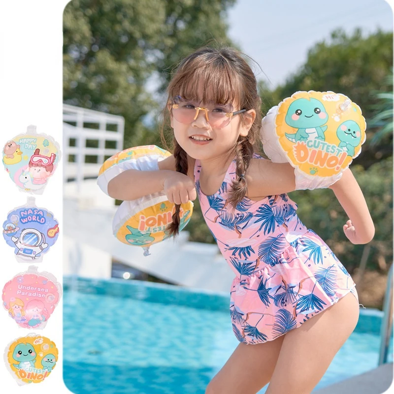 Cartoon Pool Buoys Armbands with Buckle Infant Baby Floats Swimming Ring Inflatable Circle Water Arm Float Beginner Pool Toys
Cartoon Pool Buoys Armbands with Buckle Infant Baby Floats Swimming Ring Inflatable Circle Water Arm Float Beginner Pool Toys