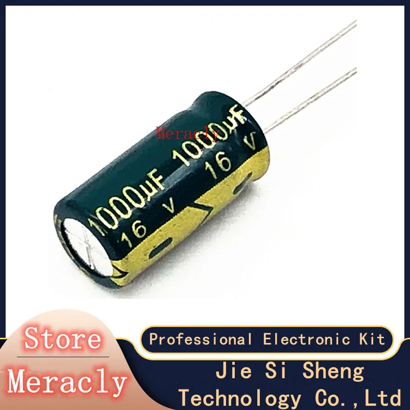 5PCS 16V 1000UF Aluminum electrolytic capacitors Own factory long life High frequency and low resistance best quality 20%
5PCS 16V 1000UF Aluminum electrolytic capacitors Own factory long life High frequency and low resistance best quality 20%