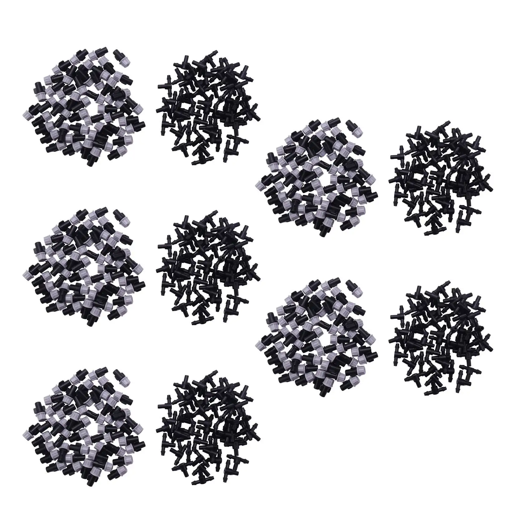 500Pcs(250 Pairs)Garden Irrigation Kit Adjustable Dripper Connection Tee Joint Water Irrigation Drip Irrigation Kit
500Pcs(250 Pairs)Garden Irrigation Kit Adjustable Dripper Connection Tee Joint Water Irrigation Drip Irrigation Kit