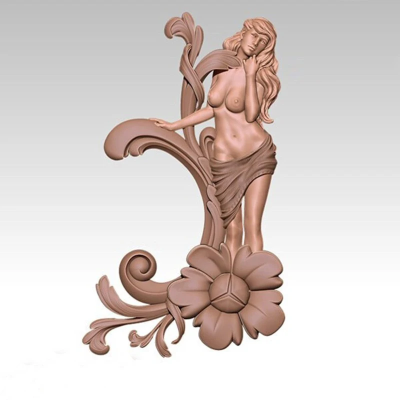 3D Model STL File Sexy Baroque Woman Ornament Corner Volute #1 Relief for CNC Router Engraving - ZBrush Artcam Aspire Cut3d
3D Model STL File Sexy Baroque Woman Ornament Corner Volute #1 Relief for CNC Router Engraving - ZBrush Artcam Aspire Cut3d