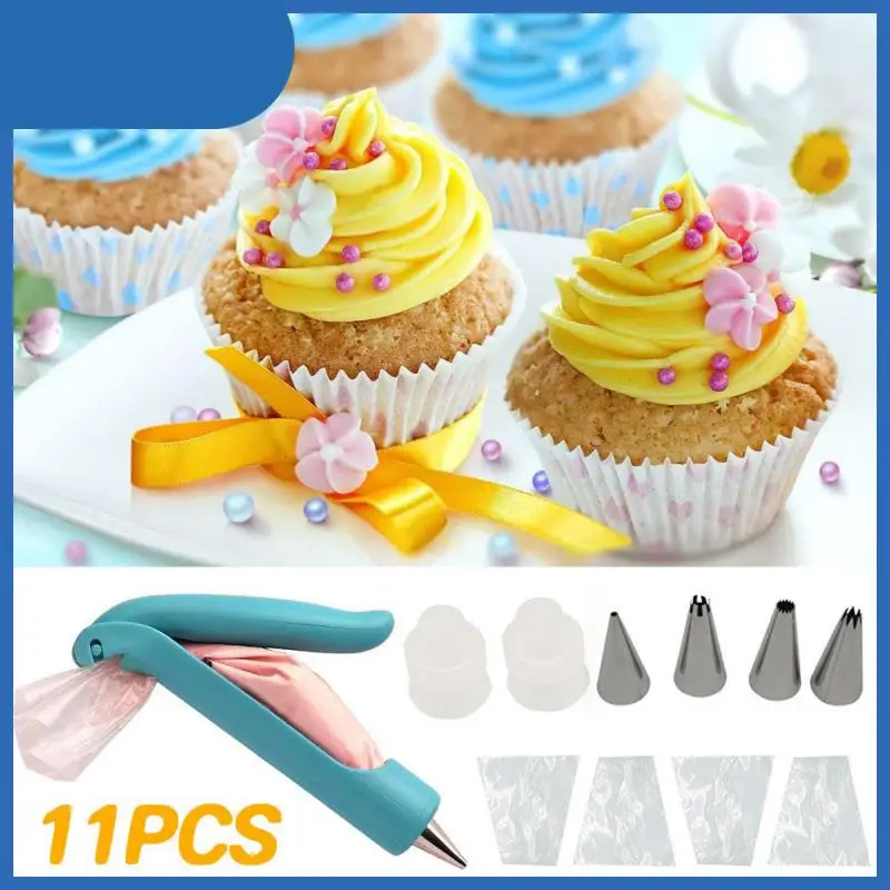 11Pcs/Set Silicone Pastry Bag Tips Kitchen DIY Cake Icing Piping Cream Cake Decorating Tools Reusable Pastry Bags Bakeware Tools
11Pcs/Set Silicone Pastry Bag Tips Kitchen DIY Cake Icing Piping Cream Cake Decorating Tools Reusable Pastry Bags Bakeware Tools