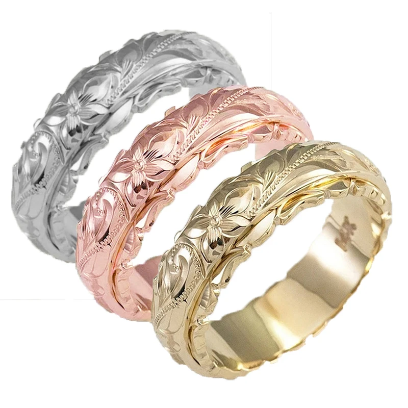 Embossed Rose Flower Ring Women 3 Metal Colors Available Fine Wedding Bridal Rings Classic Timeless Jewelry Silver Rose Gold
Embossed Rose Flower Ring Women 3 Metal Colors Available Fine Wedding Bridal Rings Classic Timeless Jewelry Silver Rose Gold