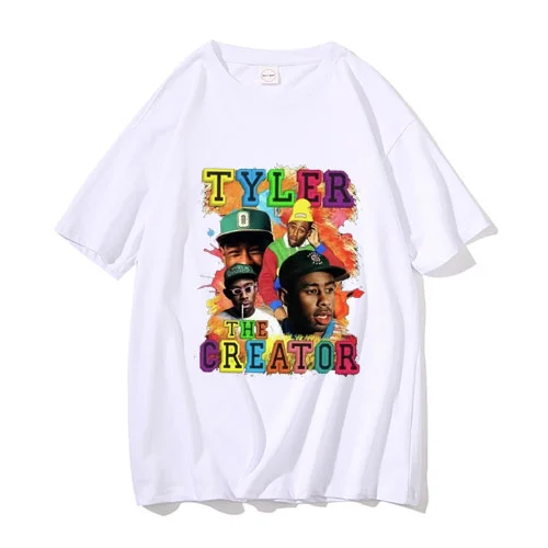 Fashion Print Golf Wang Igor Tyler The Creator Rapper Hip Hop T-shirt Men Women Oversized T Shirts Man Loose Harajuku Tee Shirt
Fashion Print Golf Wang Igor Tyler The Creator Rapper Hip Hop T-shirt Men Women Oversized T Shirts Man Loose Harajuku Tee Shirt