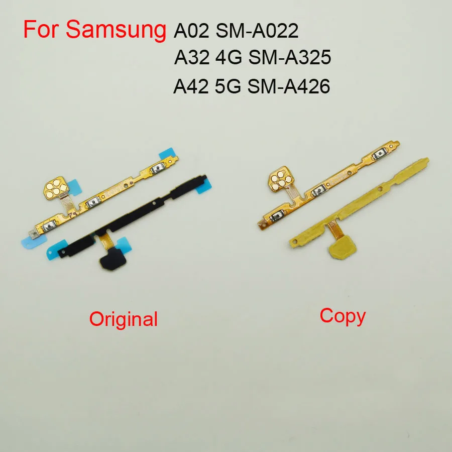 50pcs/lot Power On Off Volume Side Button Key Flex Cable For Samsung Galaxy A02 A022F / A32 4G A325F / A42 5G A426B
50pcs/lot Power On Off Volume Side Button Key Flex Cable For Samsung Galaxy A02 A022F / A32 4G A325F / A42 5G A426B