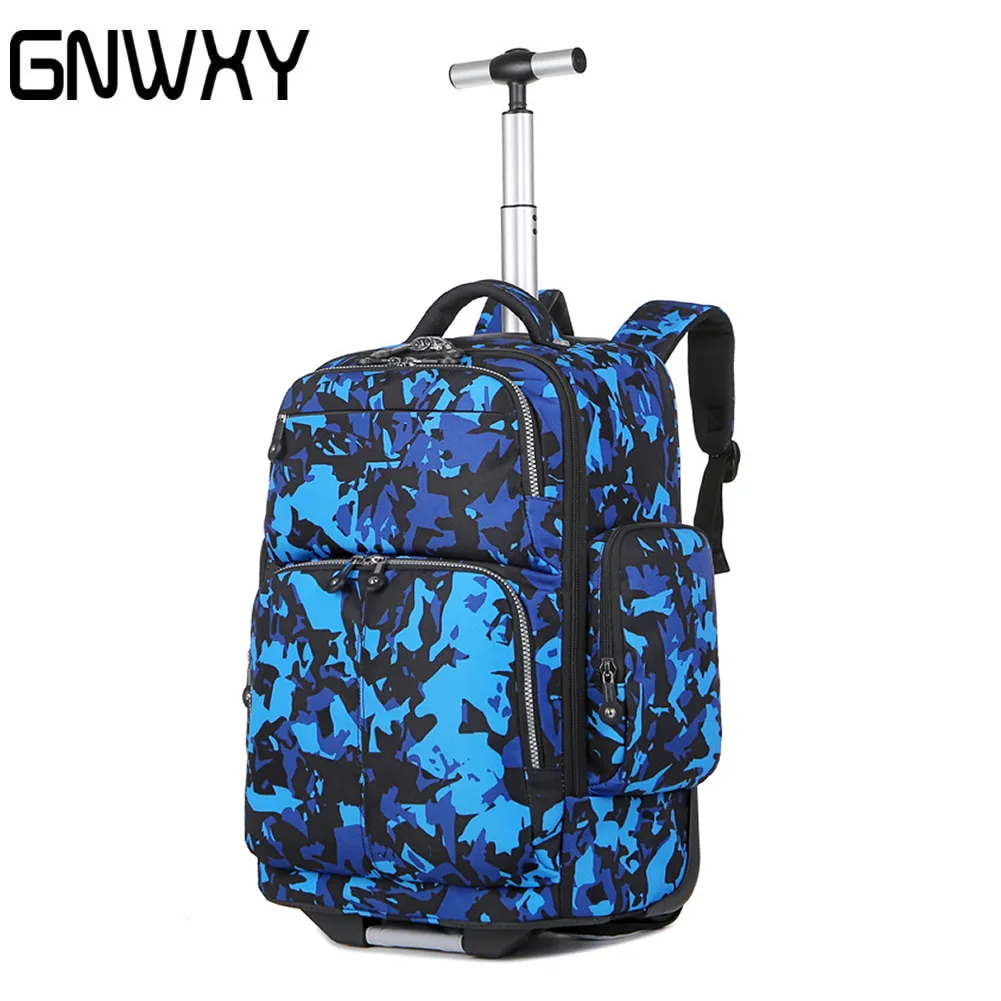 Fashion Camouflage Trolley School Bag Multifunction Large Capacity Student Business Attendance Backpack With Wheels Travel Bag
Fashion Camouflage Trolley School Bag Multifunction Large Capacity Student Business Attendance Backpack With Wheels Travel Bag