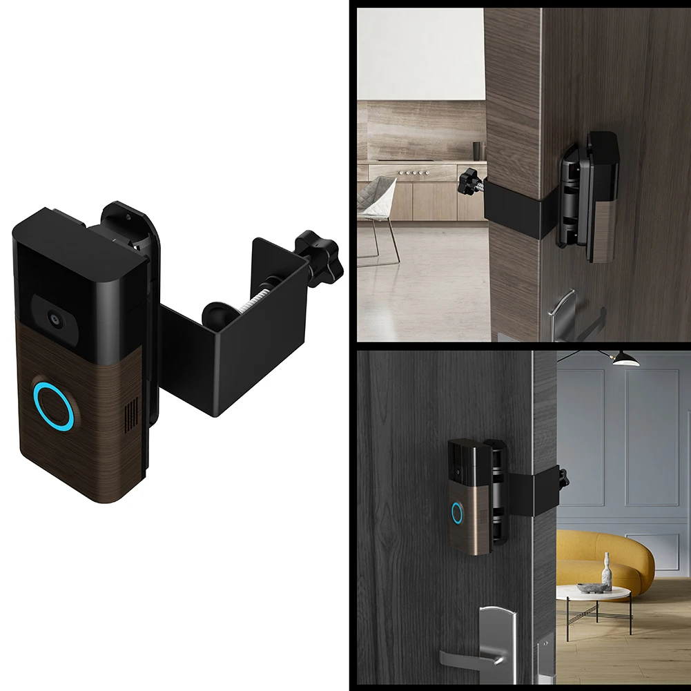 For Ring Video Doorbell 3/4 Adjustable Doorbell Fixing Bracket No Drilling Doorbell Door Mount Easy Installation Stainless Steel
For Ring Video Doorbell 3/4 Adjustable Doorbell Fixing Bracket No Drilling Doorbell Door Mount Easy Installation Stainless Steel