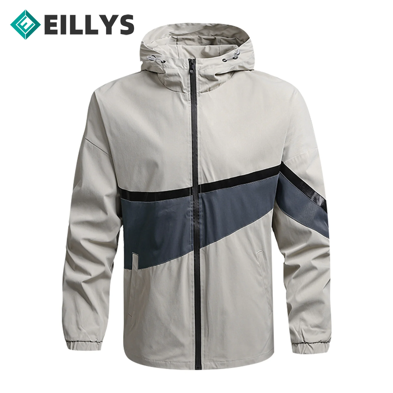 Мужская демисезонная куртка с капюшоном, мужская повседневная однотонная куртка, мужские спортивные куртки для улицы, куртка с капюшоном, в...