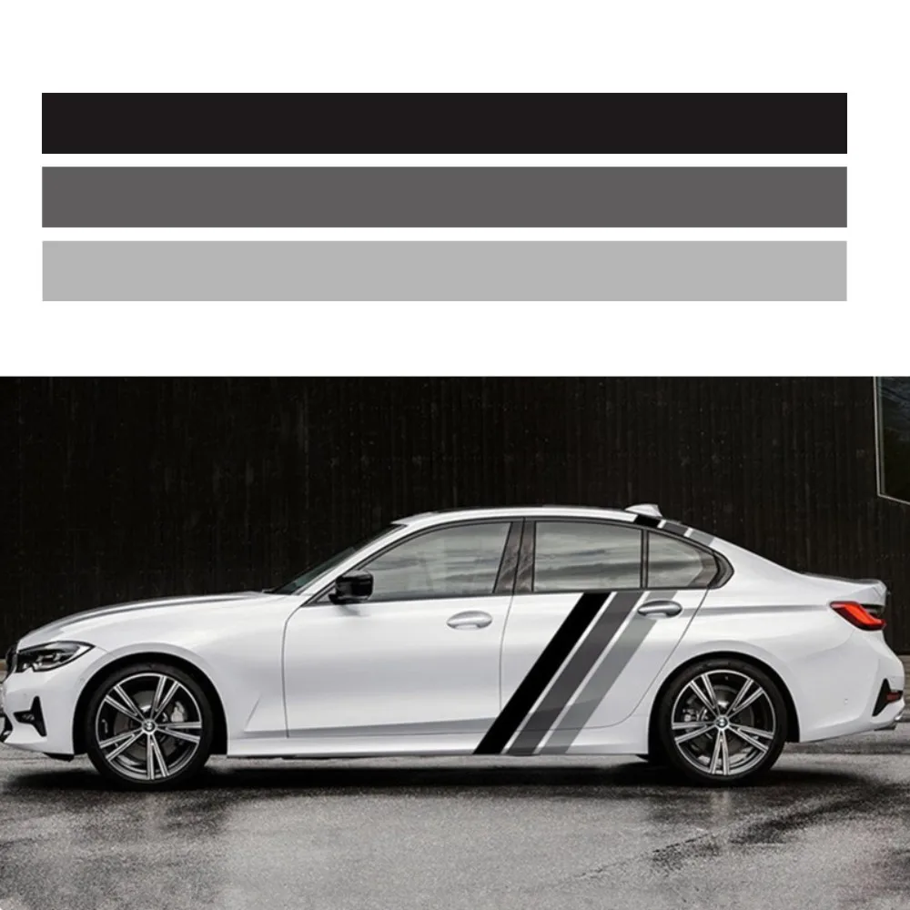 6PCS Fashion Racing Stripes Car Stickers Sports Car Tricolor Stripe Lines DIY Styling Decorative Door Vinyl Decal Accessories
6PCS Fashion Racing Stripes Car Stickers Sports Car Tricolor Stripe Lines DIY Styling Decorative Door Vinyl Decal Accessories
