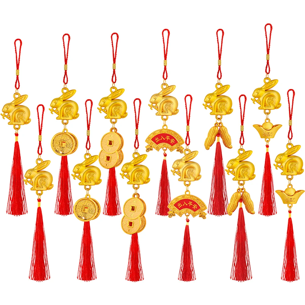 Chinese Year New Rabbit Decor Lucky Zodiac Knot Hanging The Mascot Ornament Toy Gift Pendant Festival Spring Charms Good Tassels
Chinese Year New Rabbit Decor Lucky Zodiac Knot Hanging The Mascot Ornament Toy Gift Pendant Festival Spring Charms Good Tassels