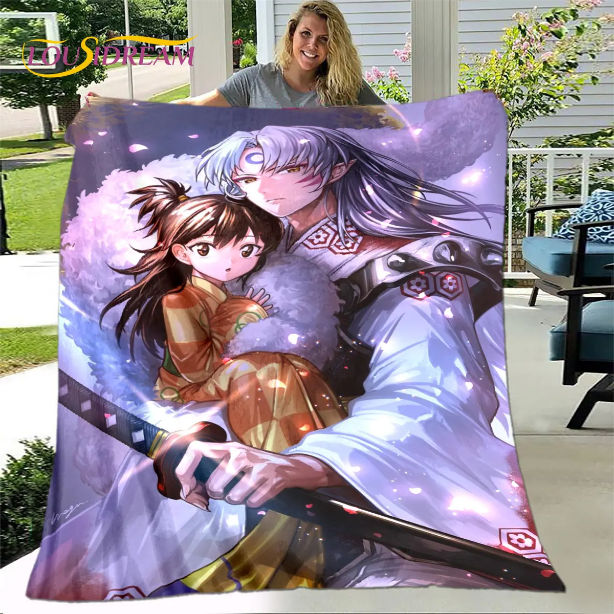 Inuyasha Anime Cartoon Soft Plush Blanket,Flannel Blanket Throw Blanket for Living Room Bedroom Bed Sofa Picnic Cover Bettdecke
Inuyasha Anime Cartoon Soft Plush Blanket,Flannel Blanket Throw Blanket for Living Room Bedroom Bed Sofa Picnic Cover Bettdecke