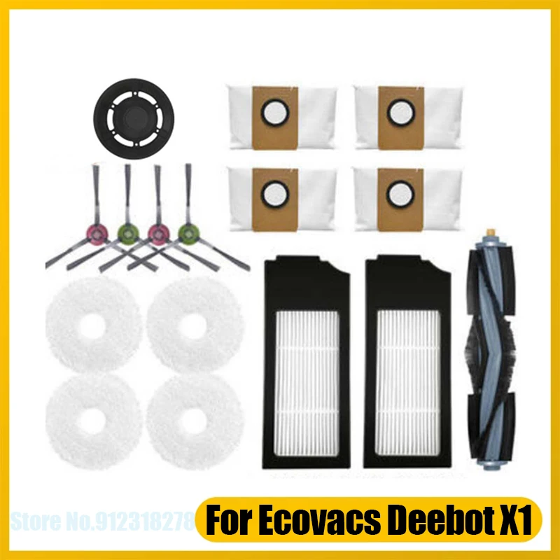 Replacement for Ecovacs Deebot X1 TURBO / OMNI Robot Vacuum Cleaner Main Side Brush Filter Mop Cloth Spare Parts Accessories
Replacement for Ecovacs Deebot X1 TURBO / OMNI Robot Vacuum Cleaner Main Side Brush Filter Mop Cloth Spare Parts Accessories