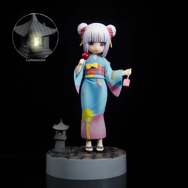 Аниме-фигурка горничной Miss Kobayashi's Dragon Maid Kanna Kamui, окрашенная кимоно, модель из ПВХ, Игрушечная модель, светящийся маячок, подарок
Аниме-фигурка горничной Miss Kobayashi's Dragon Maid Kanna Kamui, окрашенная кимоно, модель из ПВХ, Игрушечная модель, светящийся маячок, подарок
