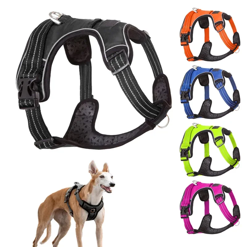 Reflective Strong Pet Dog Harness For Dogs Training Vest Medium Big Dogs Adjustable Outdoor Protective Harness Dog Supplies New
Reflective Strong Pet Dog Harness For Dogs Training Vest Medium Big Dogs Adjustable Outdoor Protective Harness Dog Supplies New