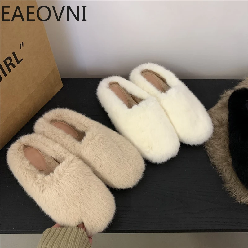 New Women Fur Cotton Slippers Flats Shoes Fashion Shallow Slip On Ladies Comfort Warm Plush Slides Autumn Women's House Shoes
New Women Fur Cotton Slippers Flats Shoes Fashion Shallow Slip On Ladies Comfort Warm Plush Slides Autumn Women's House Shoes