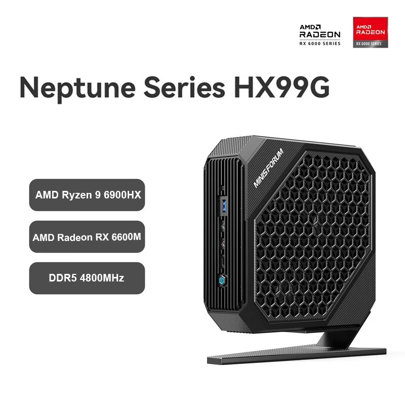 HX99G Mini PC Windows 11 AMD Ryzen 9 6900HX AMD Radeon RX 6600M DDR5 32GB 512GB SSD USB4 Desktop Gaming Computer
HX99G Mini PC Windows 11 AMD Ryzen 9 6900HX AMD Radeon RX 6600M DDR5 32GB 512GB SSD USB4 Desktop Gaming Computer