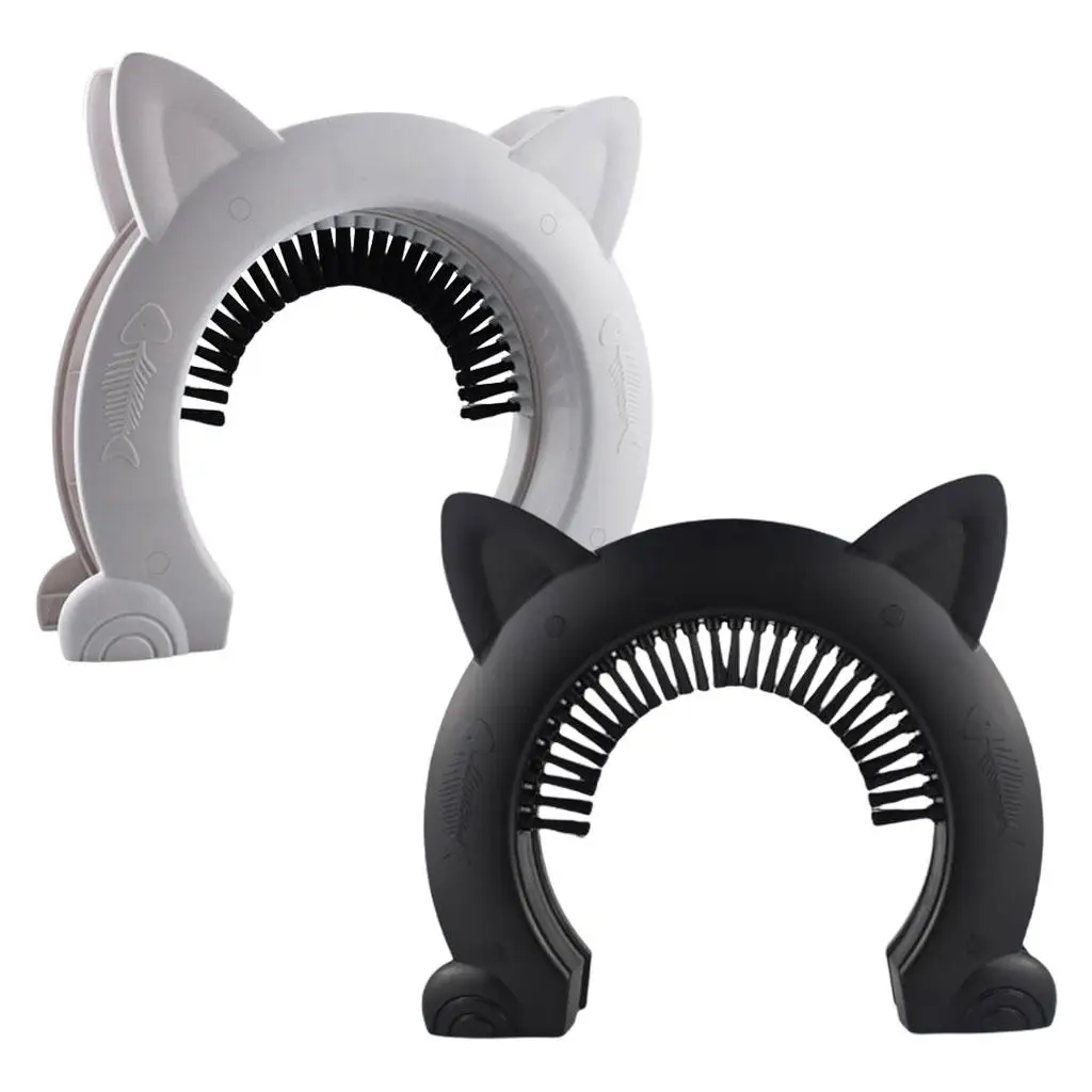 Plastic Interior Cat Door Wide Opening Cat Shaped Security Door Hidden Litter Box Pass Hole Access Play Toy Pets with Brush
Plastic Interior Cat Door Wide Opening Cat Shaped Security Door Hidden Litter Box Pass Hole Access Play Toy Pets with Brush