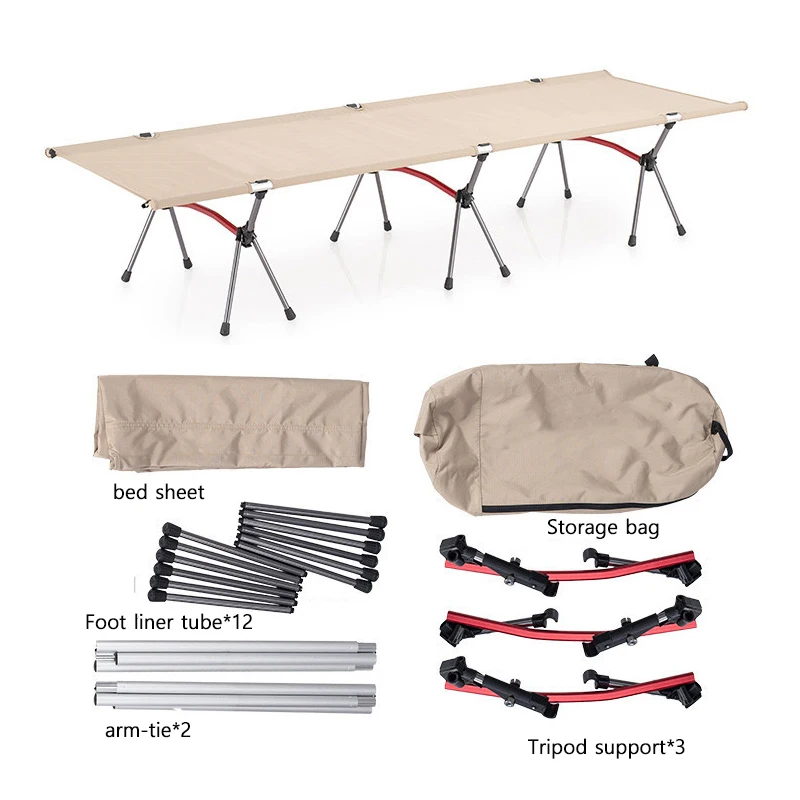 Portable Ultralight Camping Bed Outdoor Travel Folding Bed High And Low Dual-use Tent Bed Hiking Lightweight Sleeping Bed
Portable Ultralight Camping Bed Outdoor Travel Folding Bed High And Low Dual-use Tent Bed Hiking Lightweight Sleeping Bed