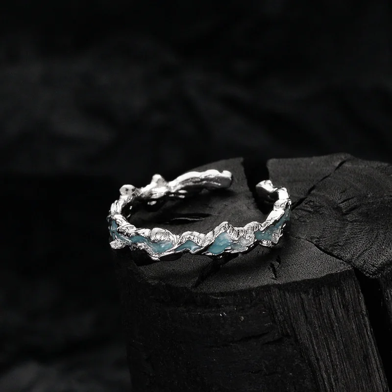 brand genuine Luxury real jewels J1307 Mint Blue Ice Lake series frosted texture adhesive ring sterling silver S925 clear cold f
brand genuine Luxury real jewels J1307 Mint Blue Ice Lake series frosted texture adhesive ring sterling silver S925 clear cold f
