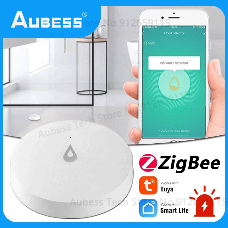 Датчик утечки воды Aubess Tuya ZigBee, детектор уровня воды, система сигнализации для умного дома, защита от протечек
Датчик утечки воды Aubess Tuya ZigBee, детектор уровня воды, система сигнализации для умного дома, защита от протечек