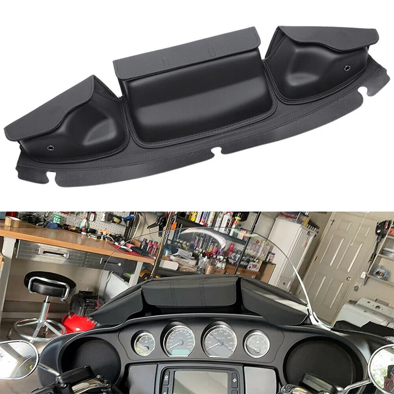 Сумка для лобового стекла с тремя карманами для 2014-2022 Touring Electra Glide, Street Glide Tri Glide
Сумка для лобового стекла с тремя карманами для 2014-2022 Touring Electra Glide, Street Glide Tri Glide