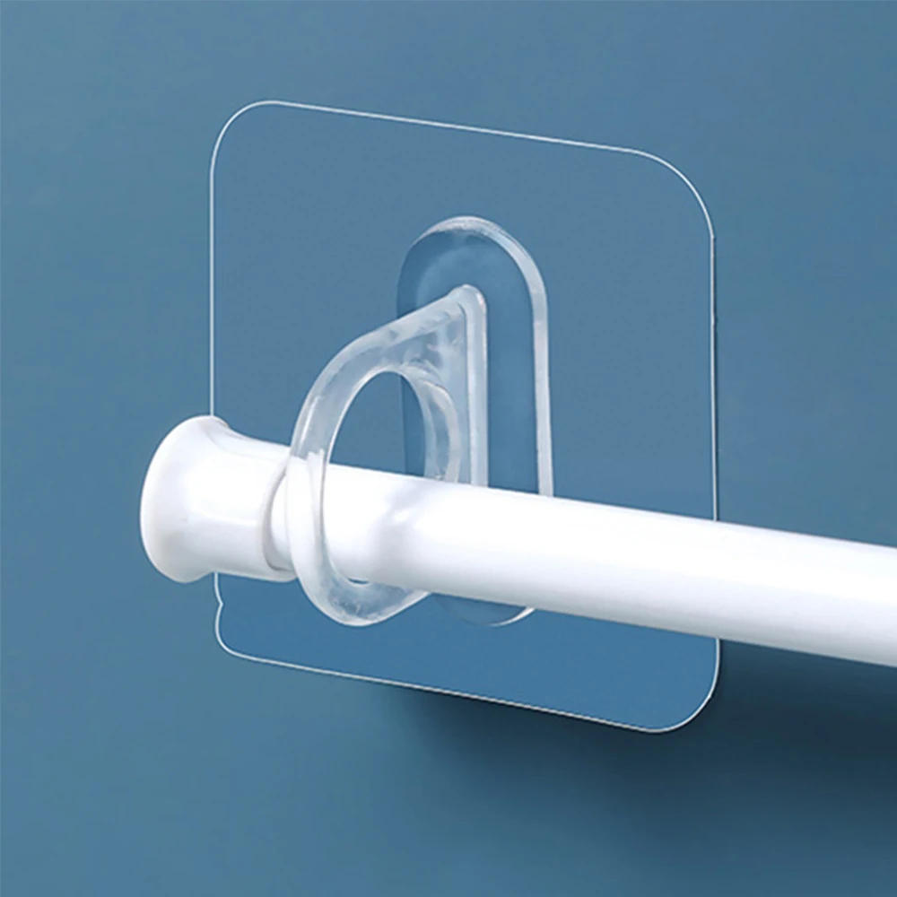 Transparent Rod Holder Multi-function Hooks Self Adhesive Wall Hanger Heavy Load Wardrobe Kitchen Bathroom Towel Clothes Rack
Transparent Rod Holder Multi-function Hooks Self Adhesive Wall Hanger Heavy Load Wardrobe Kitchen Bathroom Towel Clothes Rack