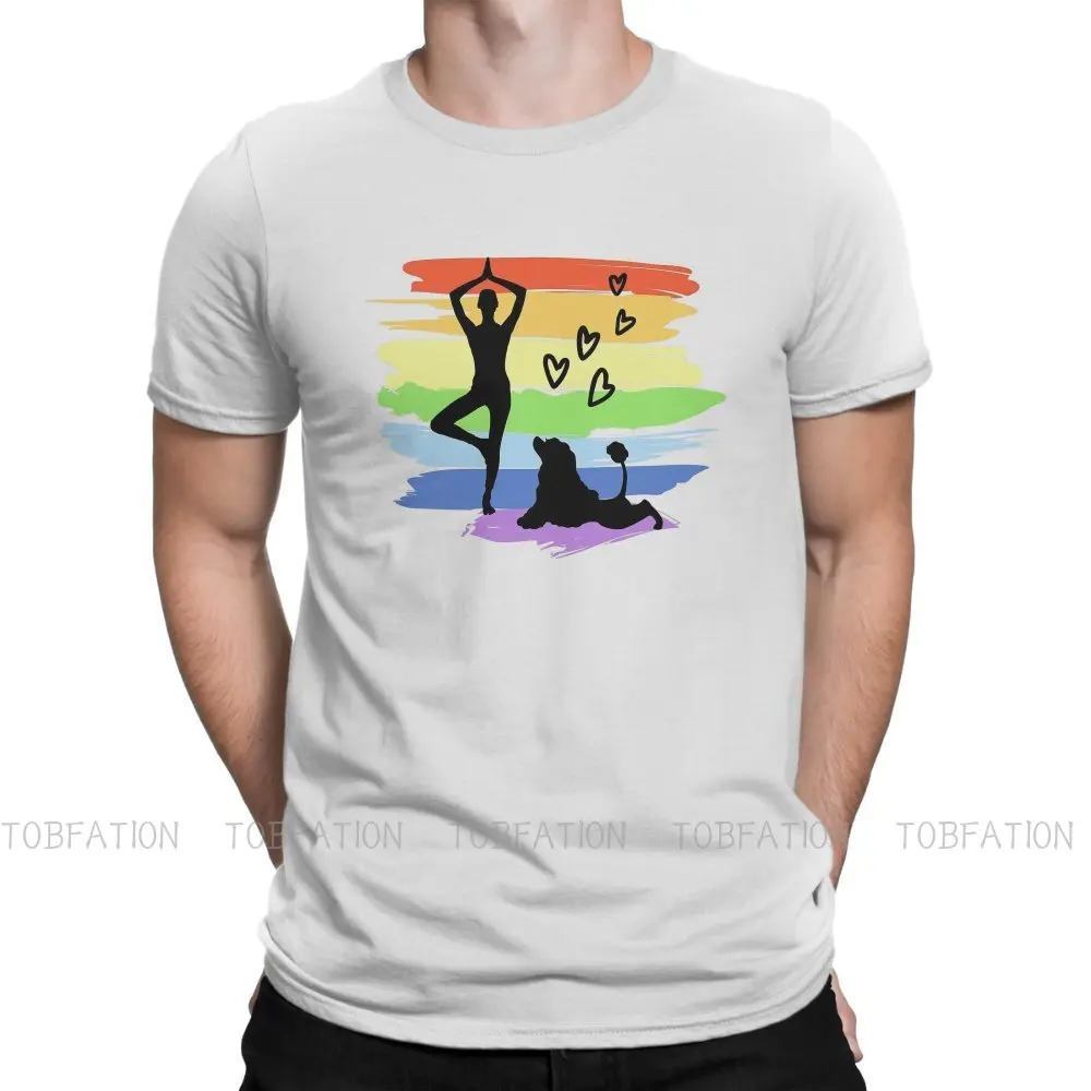 Rainbow Colorful Hipster TShirts All I Need is Love And Yoga And A Dog Male Harajuku Fabric Tops T Shirt Round Neck Big Size
Rainbow Colorful Hipster TShirts All I Need is Love And Yoga And A Dog Male Harajuku Fabric Tops T Shirt Round Neck Big Size