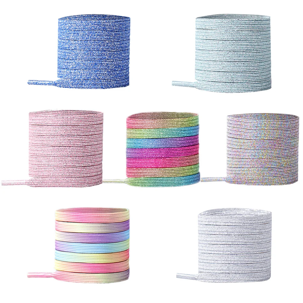 7 Pairs of 100CM DIY Stretch Shoe Laces Elastic Tieless Shoelaces with Buckle (Silver+Stretch Shoe Laces+Pink
7 Pairs of 100CM DIY Stretch Shoe Laces Elastic Tieless Shoelaces with Buckle (Silver+Stretch Shoe Laces+Pink