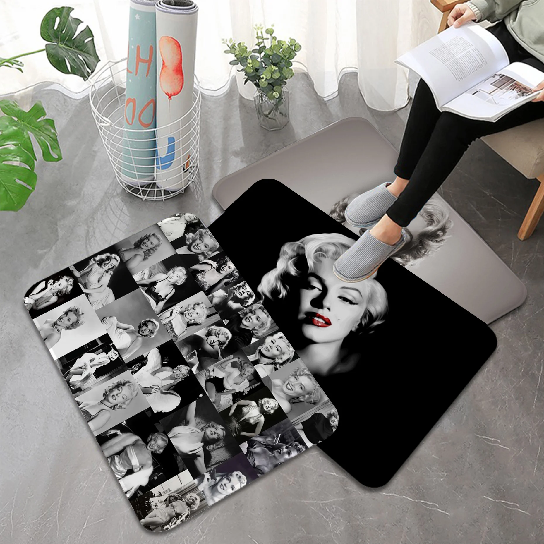 MARILYN MONROE Door Mat Anti-slip Absorb Water Long Strip Cushion Bedroon Mat Hotel Decor Mat
MARILYN MONROE Door Mat Anti-slip Absorb Water Long Strip Cushion Bedroon Mat Hotel Decor Mat