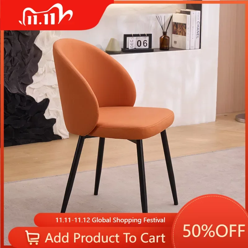 Relaxing Modern Accent Dining Chairs Simple Living Room Banquet Luxury Dining Chairs Nordic Italian Sillas Home Furniture
Relaxing Modern Accent Dining Chairs Simple Living Room Banquet Luxury Dining Chairs Nordic Italian Sillas Home Furniture
