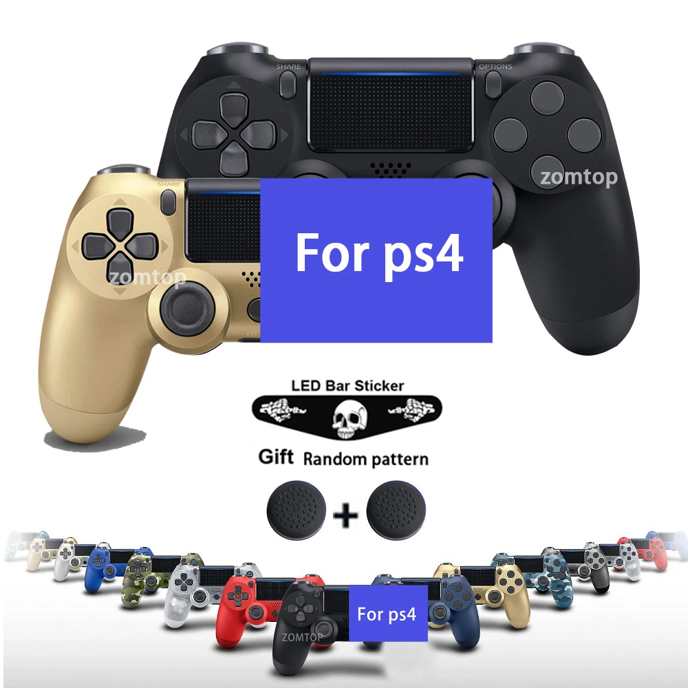 Беспроводной Вибрационный Bluetooth-джойстик для PlayStation 4 (PS4), контроллер подходит для Sony PS4, консоль для Dualshock 4, геймпад
Беспроводной Вибрационный Bluetooth-джойстик для PlayStation 4 (PS4), контроллер подходит для Sony PS4, консоль для Dualshock 4, геймпад