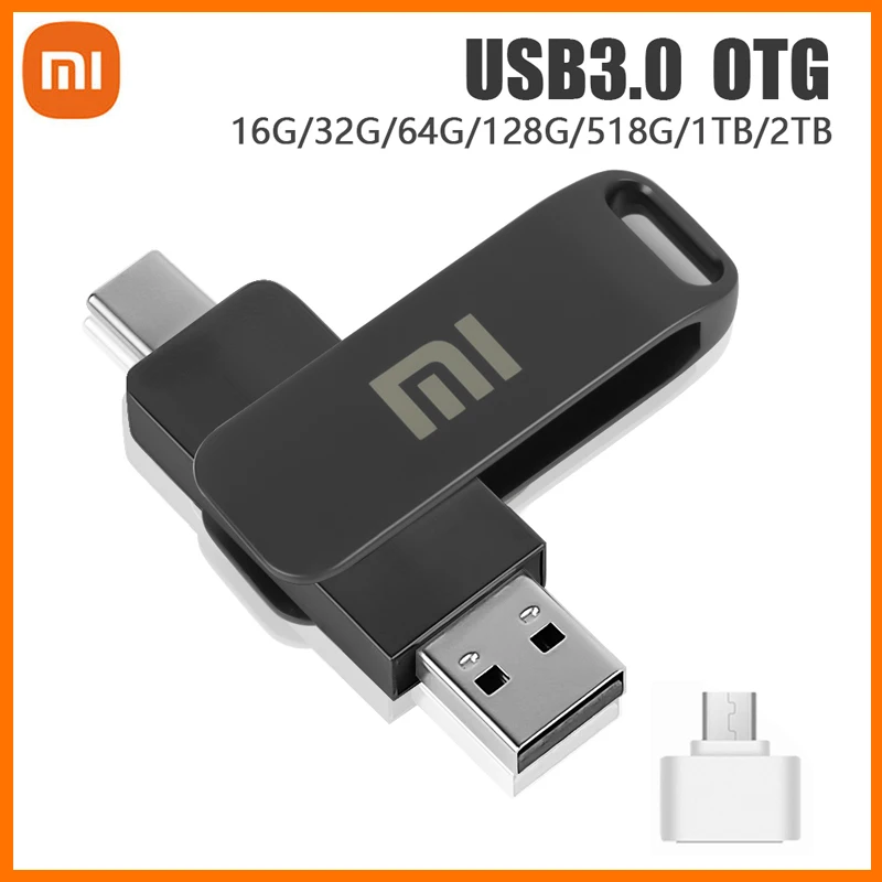 Оригинальный высокоскоростной Usb-накопитель XIAOMI OTG Type-c, металлическая флешка, флэш-накопитель объемом ТБ, 512 ГБ, 256 ГБ, 128 ГБ, двойная флешка, USB-...
Оригинальный высокоскоростной Usb-накопитель XIAOMI OTG Type-c, металлическая флешка, флэш-накопитель объемом ТБ, 512 ГБ, 256 ГБ, 128 ГБ, двойная флешка, USB-...
